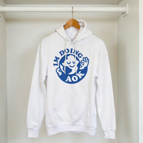 "I'm Doing AOK" Classic Unisex Pullover Hoodie - Image 5