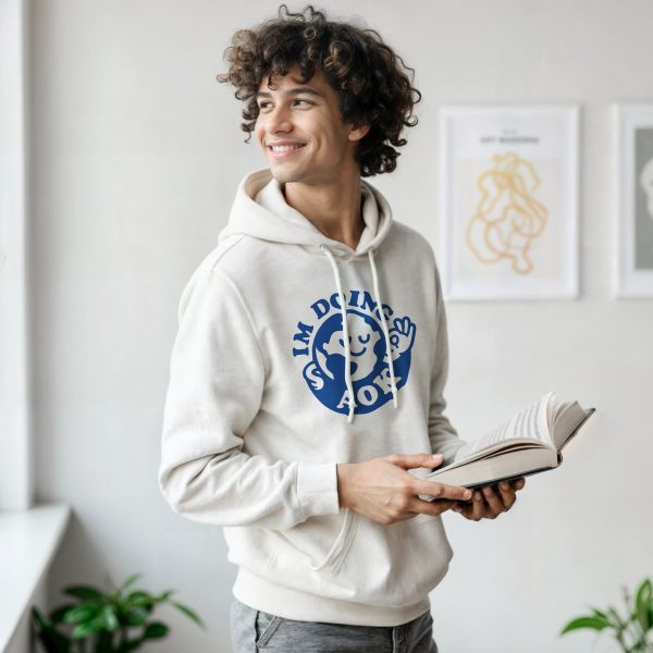 "I'm Doing AOK" Classic Unisex Pullover Hoodie - Image 12