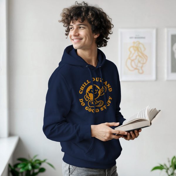 "Chill Out And Do Good Stuff" Classic Unisex Pullover Hoodie - Image 14