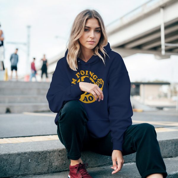 "I'm Doing AOK" Classic Unisex Pullover Hoodie - Image 11